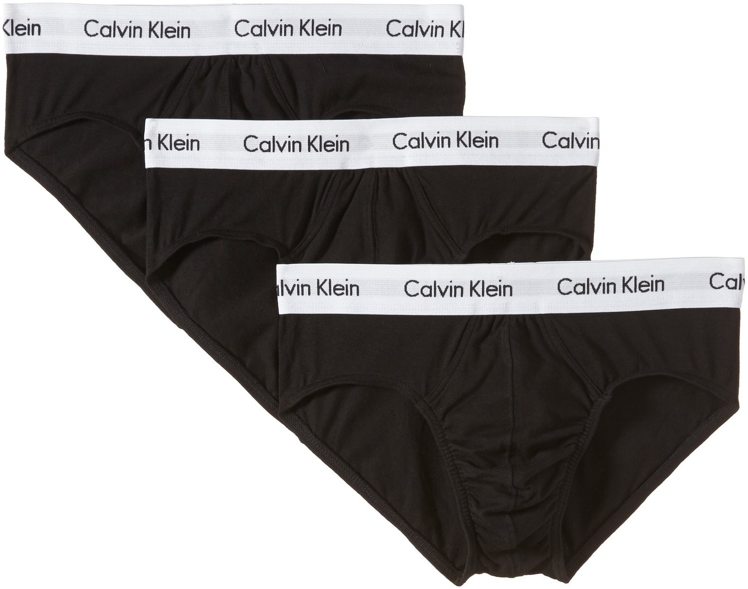 Black Cotton Stretch Underwear