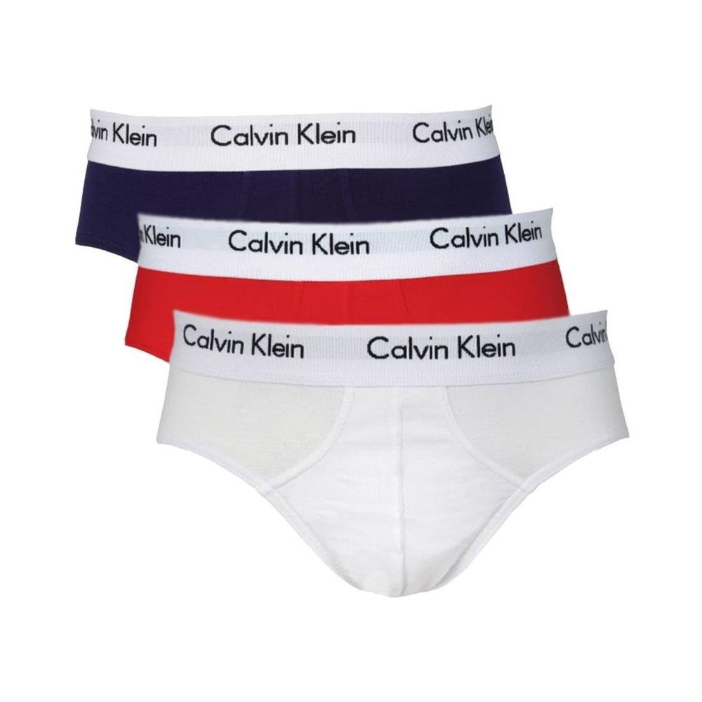 Calvin Klein Men's Red Print Cotton Stretch Underwear