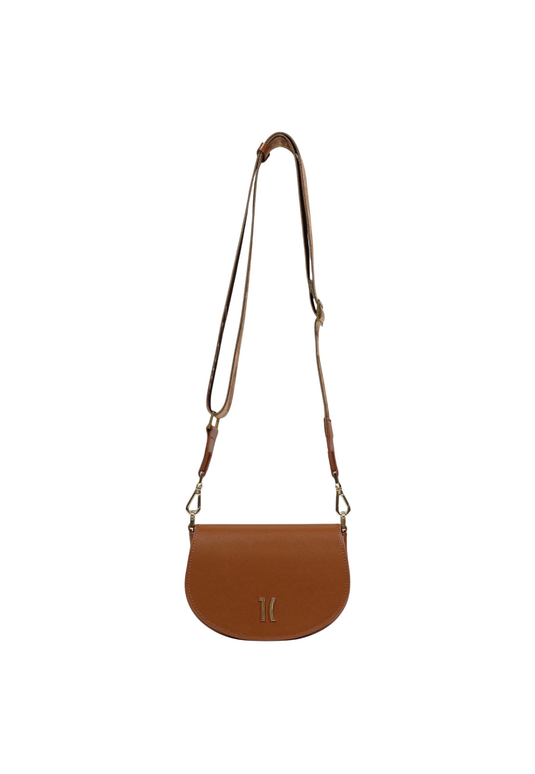 Brown Leather Shoulder Bag
