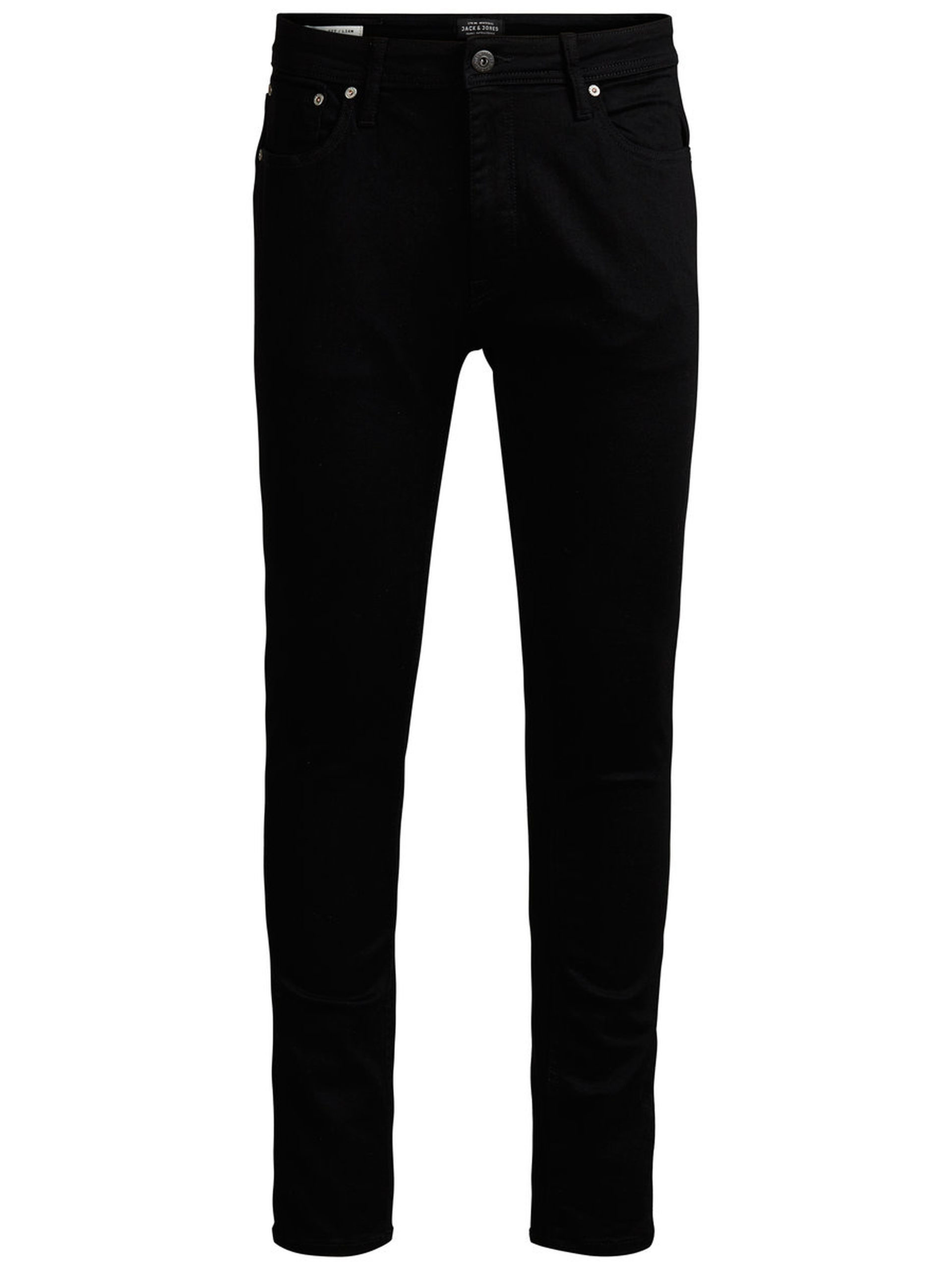 Classic Black Jeans in Stretch Cotton