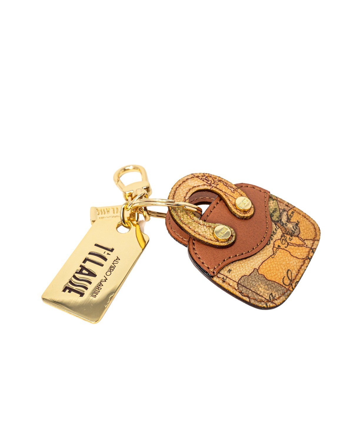 Leather Mini Bag Key-ring