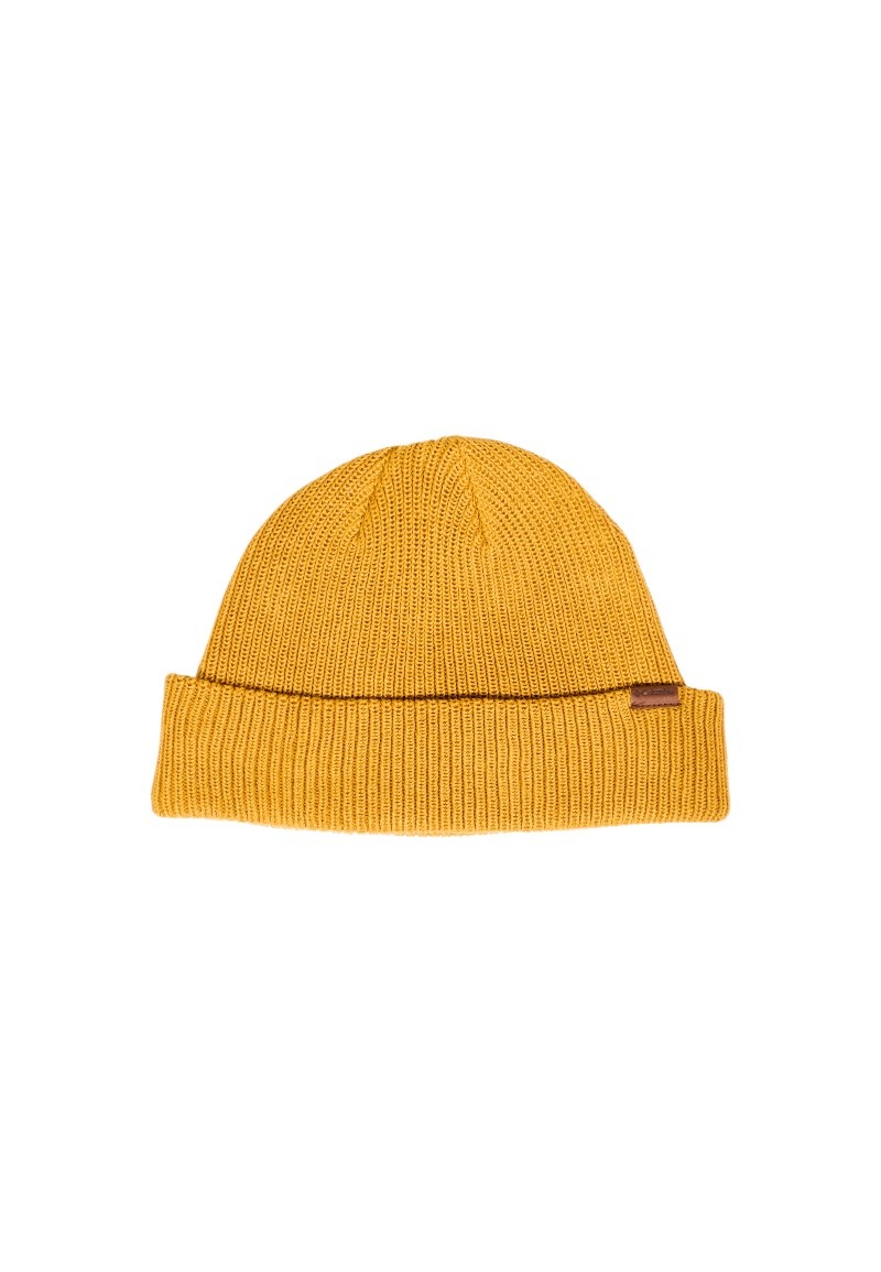 Yellow Polyester Blend Cap - Fall/Winter